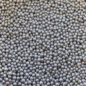 Sprinkles - Mini Metallic Beads - Silver